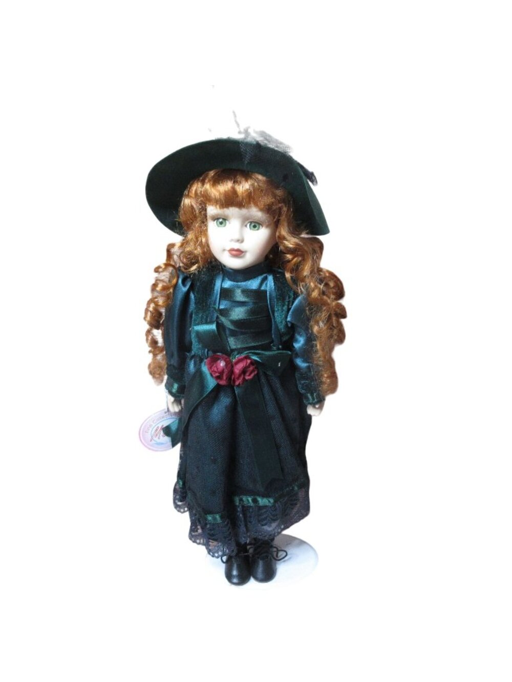 Menie Limited Edition Porcelain Doll Box & COA - Vintage - Lesley